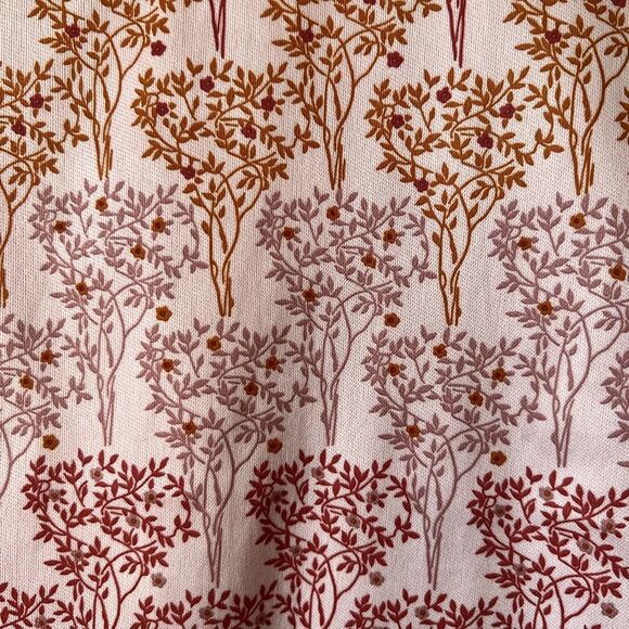 Vintage 70s Devon 100% Polyester Dusty Rose Floral Print Button Down Top Size S - Picture 5 of 8